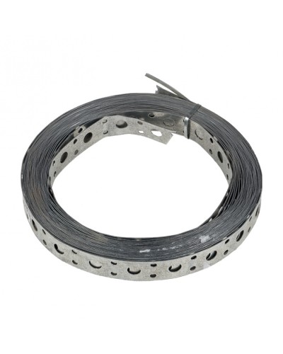 Лента перфорированная монтажная прямая 20х0,7 (10 м) EKF (lpmp20x0.7-10) в Стерлитамаке Аксессуары для лотков Pintop.ru