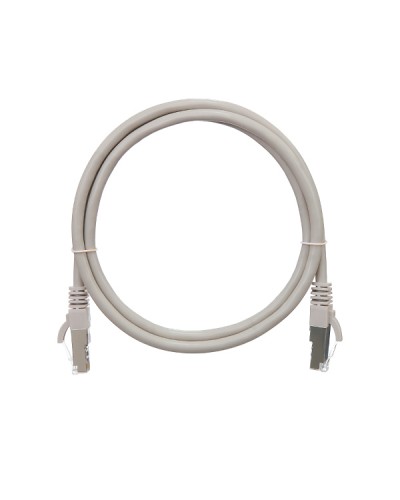 Шнур коммутационный 2хRJ45/8P8C F/UTP кат.5е (NMC-PC4SD55B-030-GY) NIKOMAX (3 м) в Стерлитамаке Патчкорды (медные) Pintop.ru