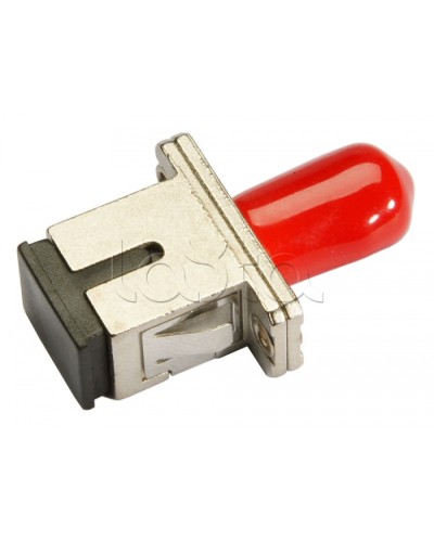 Соединитель проходной ST-SC, MM(для многомодового кабеля), simplex Cabeus ST-SC-MM в Стерлитамаке Проходные адаптеры и розетки оптические Pintop.ru