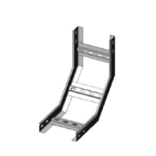 Угол вертикальный внутренний 90° 100х80 (1,2) для лестничного лотка ПожТехКабель (650-912)