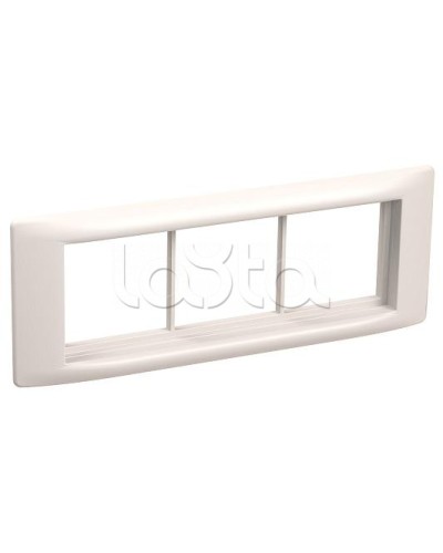 Рамка и суппорт для кабель-канала Праймер на 6 модулей, 60 мм белый IEK (CKK-40D-RSU6-060-K01) в Стерлитамаке Распределительные коробки Pintop.ru