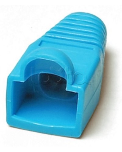 Колпачок изолирующий для разъемов RJ-45 Hyperline BOOT-BL-10 в Стерлитамаке Коннекторы Pintop.ru