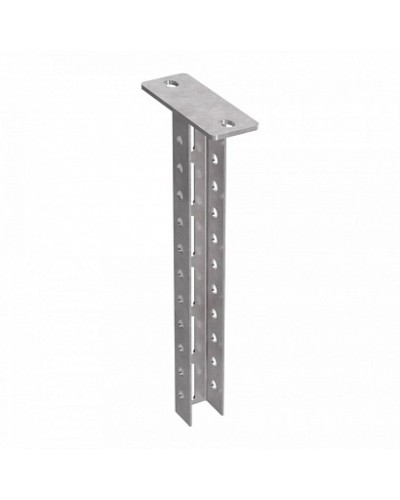 Стойка потолочная для средних нагрузок 35х30х500 пятка 120х44 Промрукав (PR08.5090) в Стерлитамаке Аксессуары для лотков Pintop.ru