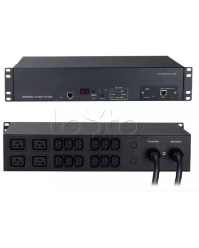 Блок распределения питания Hyperline ATS-R-228H1622-Intelligent в Стерлитамаке Блоки розеток Pintop.ru