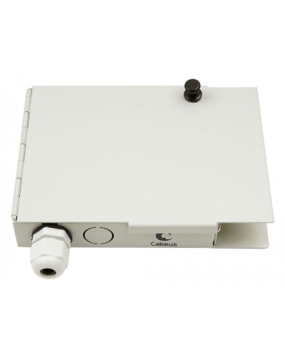 Бокс оптический настенный 19 на 4 ST/FC порта Cabeus JJT-4-ST в Стерлитамаке Кросс оптический Pintop.ru