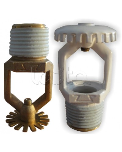 Ороситель дренчерный водяной и пенный Спецавтоматика ДУО0-РНо0,42-R1/2/В3-SР-К80 с резьбовым герметиком в Стерлитамаке Оросители Pintop.ru