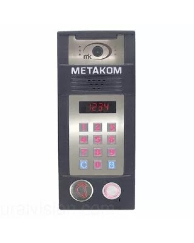 Многоабонентый антивандальный блок вызова со встроенной гибридной видеокамерой Метаком MК2018-TMRFVH в Стерлитамаке Блоки вызова многоабонентные Pintop.ru