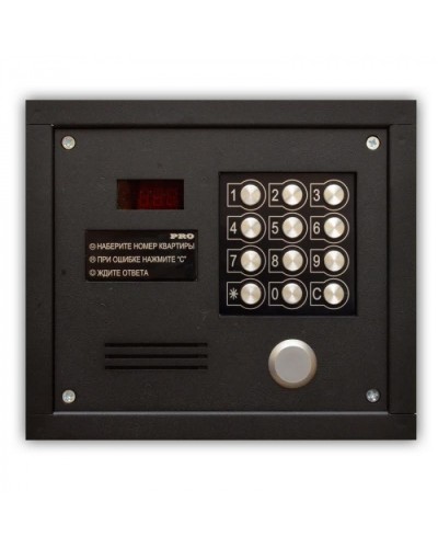Цифровой домофон Олевс PRO-EM черный в Стерлитамаке Домофония Pintop.ru