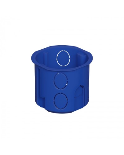 Коробка установочная D68x62мм межцентр. 71мм, IP20, цвет синий Экопласт (44658) в Стерлитамаке Распределительные коробки Pintop.ru