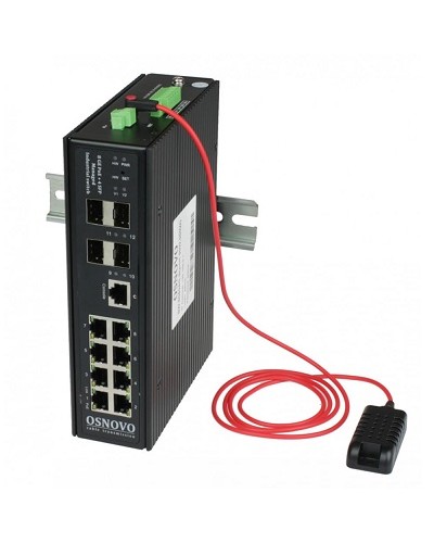 Коммутатор OSNOVO SW-80804/ILS(port 90W,300W) в Стерлитамаке Коммутаторы Pintop.ru