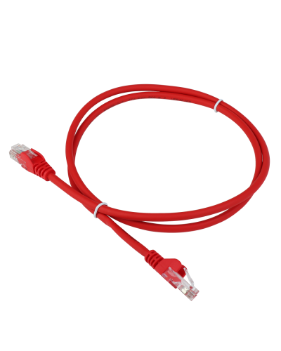 Патч-корд LANMASTER LSZH UTP кат.5e, 4.0 м, красный LANMASTER LAN-PC45/U5E-4.0-RD в Стерлитамаке Патчкорды (медные) Pintop.ru