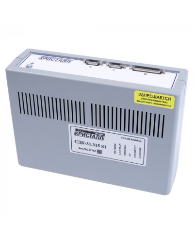 Блок контроля S1 Кристалл СДК-31.315S1(TCP/IP) в Стерлитамаке Приемно-контрольные приборы Pintop.ru