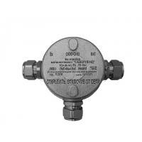 Коробка металлическая взрывозащищенная Магнито-контакт «СЕВЕРЛЕНД» Т ("Тройниковая". Под 3 кабельных ввода или Ех заглушки) пластиковые клеммники