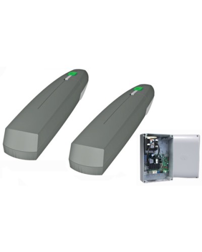 Came AXI (до 300 кг до 2,5 м 100%) (серый) SWN25 - Привод 24 В линейный самоблокирующийся с энкодером для створок 2,5 м, корпус серыйZL65 - Блок управления с расширенным набором функций в Стерлитамаке Автоматизация ворот Pintop.ru