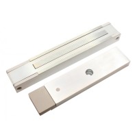 Электромагнитный замок с датчиком состояния двери ALeko ALM-300P (12В белый)