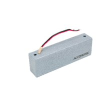 Электромагнитный замок AccordTec ML-300K с уголком, цвет Серебряный металлик