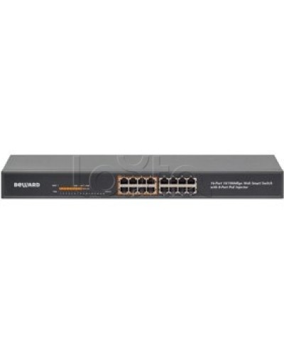 Коммутатор PoE 16-портовый Beward STW-16P8 в Стерлитамаке Коммутаторы Pintop.ru