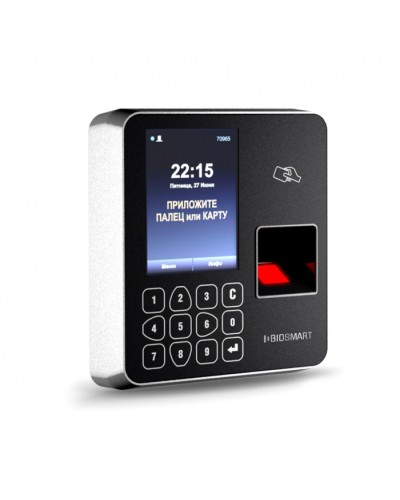 Терминал биометрический BioSmart WTC 2 MFR (Emarine, Mifare, NFC) в Стерлитамаке Контроллеры Pintop.ru