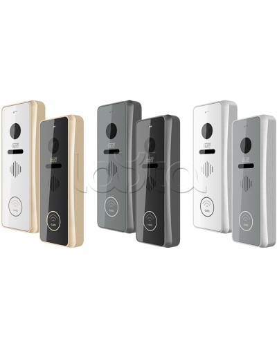 Панель вызывная CTV-D4002EM (серебро) в Стерлитамаке Вызывные видеопанели малоабонентные Pintop.ru