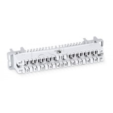 Плинт соединительный на 10 пар для крепления на штанге Cabeus CM-10P-P