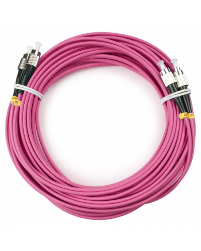Шнур оптический duplex FC-FC 50/125 mm OM4 20м LSZH в Стерлитамаке Патч-корды оптические Pintop.ru