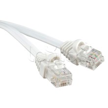 Патч-корд 6p4c телефонный, 5 м, белый Cabeus PC-TEL-RJ12-5m