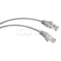 Патч-корд UTP, категория 6, 10 м, неэкранированный, серый Cabeus PC-UTP-RJ45-Cat.6-10m