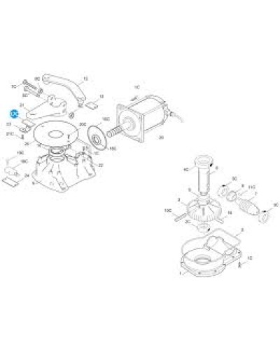 Защитный ключ электродвигателя SUPERFROG Came 119RIA041 в Стерлитамаке Запчасти для шлагбаумов и автоматики Pintop.ru