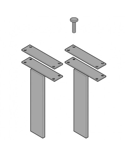 Набор креплений для цепи C004 Came 119RICX015 в Стерлитамаке Запчасти для шлагбаумов и автоматики Pintop.ru