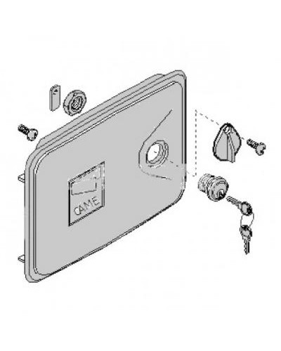 Дверца замка разблокировки FERNI Came 119RID136 в Стерлитамаке Запчасти для шлагбаумов и автоматики Pintop.ru
