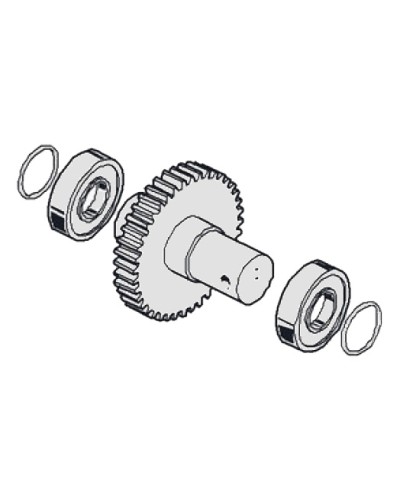 Вал выходной G6000 Came 119RIG054 в Стерлитамаке Запчасти для шлагбаумов и автоматики Pintop.ru