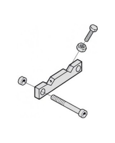 Ограничит. нижний с крепл. G4000 и G2500 Came 119RIG059 в Стерлитамаке Запчасти для шлагбаумов и автоматики Pintop.ru