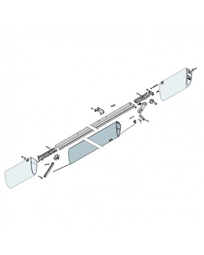 Механизм верхний профиля DF Came 119RIR226 в Стерлитамаке Запчасти для шлагбаумов и автоматики Pintop.ru
