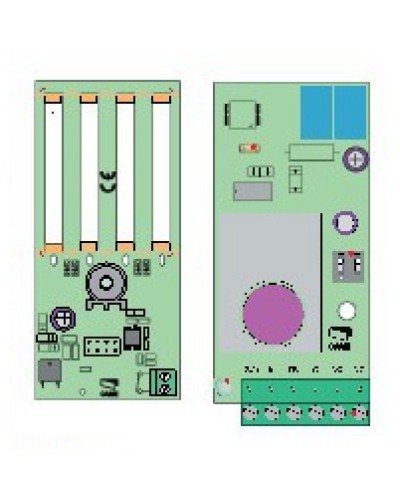 Плата RX DIW01 DBC01 Came 119RIR252 в Стерлитамаке Запчасти для шлагбаумов и автоматики Pintop.ru