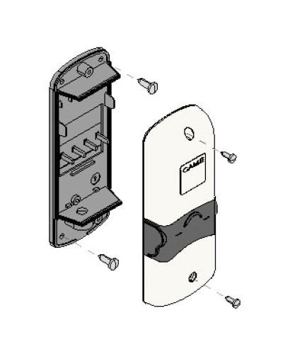 Корпус приемника DTA01 DTA02 DBS01 DBS02 Came 119RIR256 в Стерлитамаке Запчасти для шлагбаумов и автоматики Pintop.ru