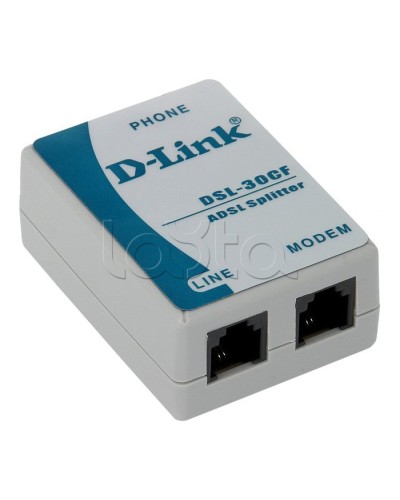 Сплиттер ADSL D-Link DSL-30CF/RS в Стерлитамаке Маршрутизаторы, Роутеры и Точки Доступа Pintop.ru