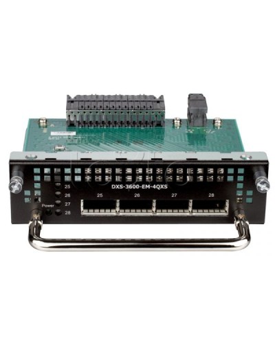 Модуль расширения с 4 портами 40G QSFP+ D-Link DXS-3600-EM-4QXS/A1A в Стерлитамаке Маршрутизаторы, Роутеры и Точки Доступа Pintop.ru