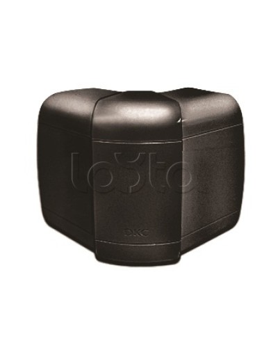 Угол внешний 110х50 мм, измен. черный DKC 01052A в Стерлитамаке Аксессуары для лотков Pintop.ru