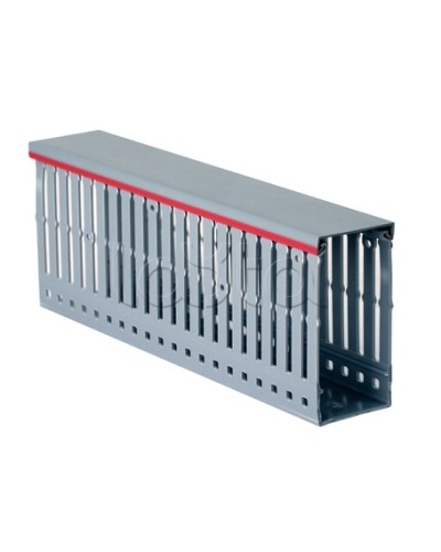 Короб перфорированный, серый RL6 100x60 мм DKC 01140RL в Стерлитамаке Кабельные лотки Pintop.ru