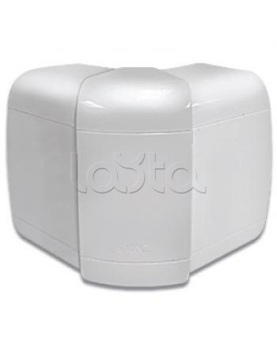 Угол внешний 140х50 мм, изменяемый 80-120°, цвет серый металлик DKC 01452G в Стерлитамаке Аксессуары для кабель-канала Pintop.ru