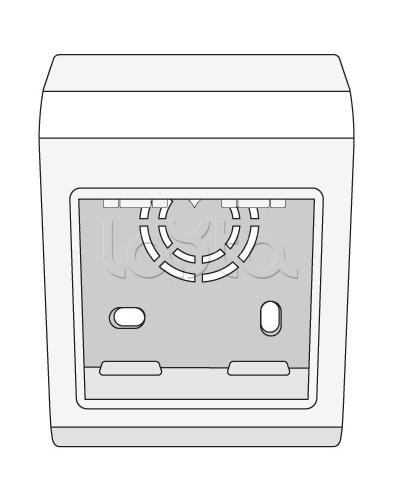 Коробка монтажная под 2 модуля BRAVA DKC 10034 в Стерлитамаке Распределительные коробки Pintop.ru