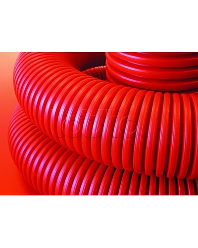 Труба гибкая двустенная д. 140 мм с протяжкой DKC 121914 в Стерлитамаке Труба гофрированная Pintop.ru