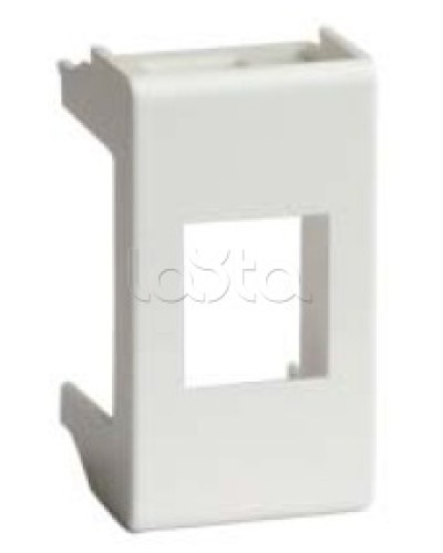 Адаптер для информационных разъемов SIEMON, «Viva», 1 мод., белый DKC 45008 в Стерлитамаке Аксессуары для стоек и шкафов Pintop.ru