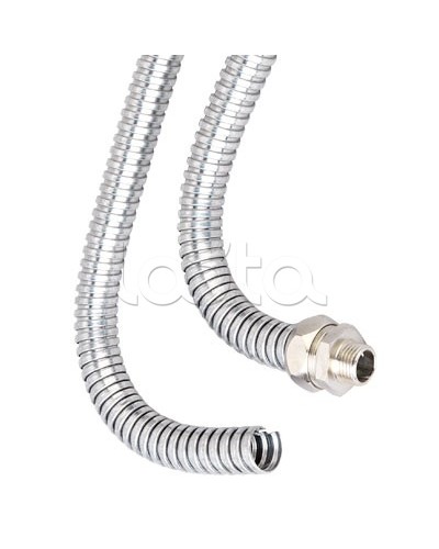 Металлорукав из оцинкованной стали DN 35мм, Dвн 35,0 мм, Dнар 39,5 мм, IP40, 25м DKC 667R3539 в Стерлитамаке Металлорукав Pintop.ru