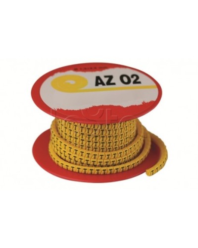 Колечко маркировочное S, 1,3-2,5мм. черное на желтом DKC AZO2SSBY в Стерлитамаке Крепежные изделия Pintop.ru