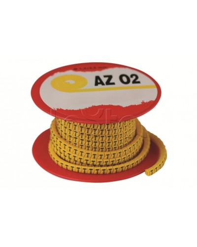 Колечко маркировочное 7, 4-8мм. черное на желтом DKC AZS407BY в Стерлитамаке Крепежные изделия Pintop.ru