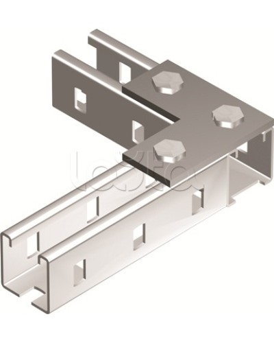Пластина соединительная L-обр., длина 90х90 мм, 3отв., горячеоцинкованная DKC BMD1021HDZ в Стерлитамаке Крепежные изделия Pintop.ru