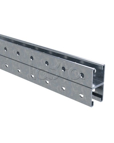 Профиль С-образный двойной L1800 толщина 2.5мм, горячеоцинкованный DKC (BPD4118HDZ) в Стерлитамаке Аксессуары для лотков Pintop.ru