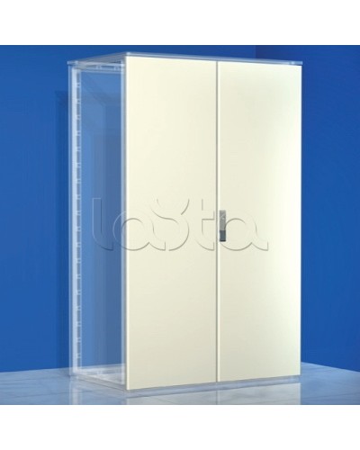 Дверь сплошная, двустворчатая, для шкафов DAE/CQE, 2200 x 1000 мм DKC R5CPE22101 в Стерлитамаке Аксессуары для стоек и шкафов Pintop.ru