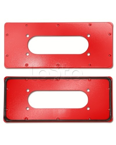 Фланец красный для ST с перф. Тип 3 DKC R5FPST01-RAL3000 в Стерлитамаке Аксессуары для стоек и шкафов Pintop.ru